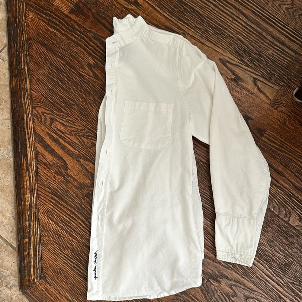Parker Thatch Button Down Shirt - White
